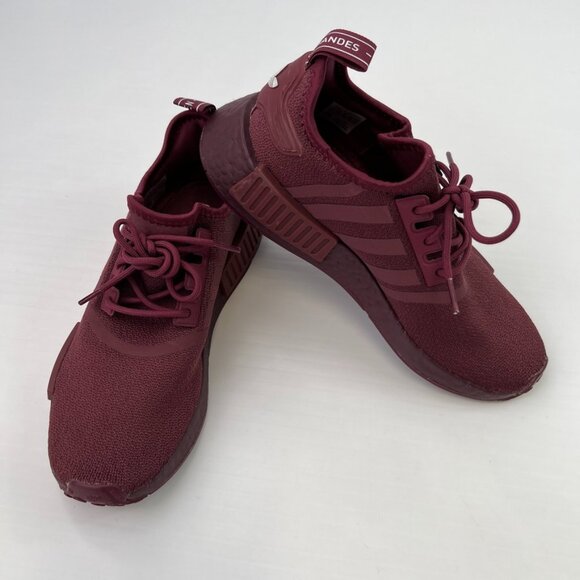 Adidas Shoe Women 8 NMD R1 Victory Crimson Lace Up Low Top Run Gym Sneaker Ex - Picture 1 of 14